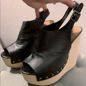 Steve Madden Open Toe Wedges
